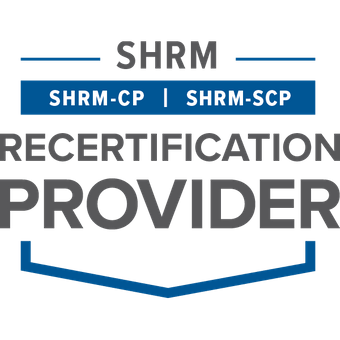 SHRM Recertification Provider CP-SCP Seal 2020