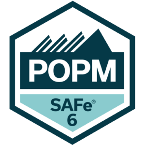 SAFe 6.0 POPM Badge