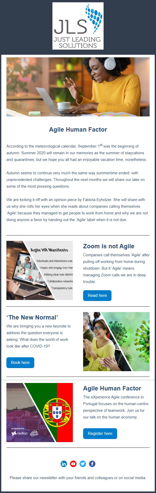 JLS Agile HR Insider - September 2020