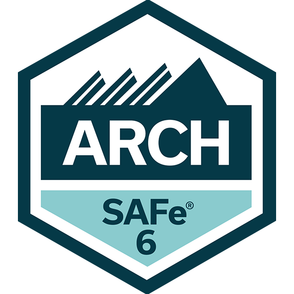 SAFe 6 Cert ARCH Badge