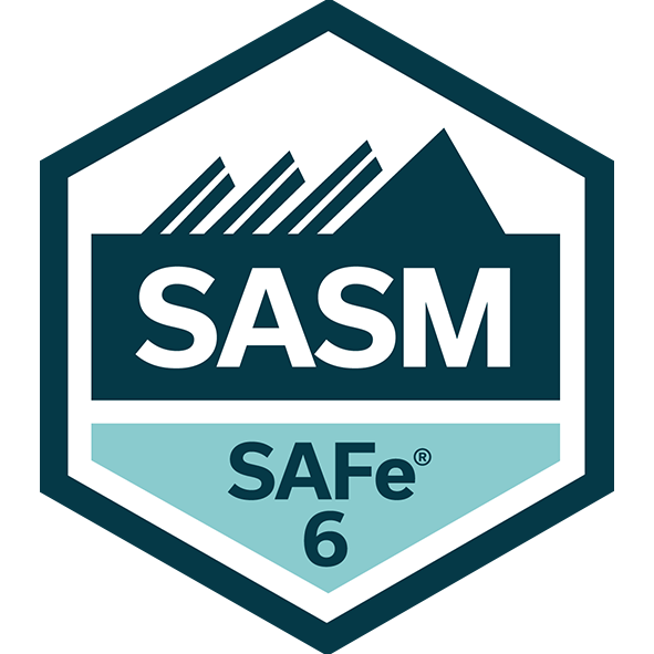 SAFe 6 Cert SASM Badge