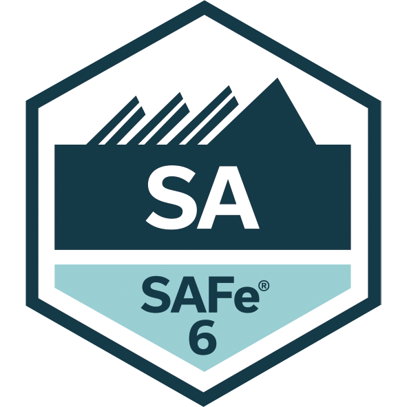 SAFe 6.0 SA Badge