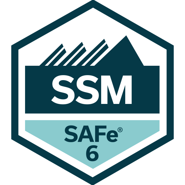 SAFe Scrum Master Certification 6.0 SSM Badge